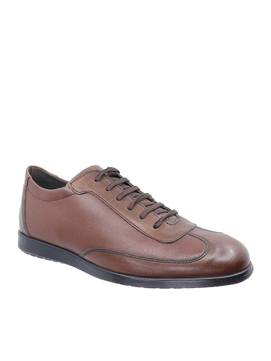 Texter Leder Herren Freizeitschuhe Braun