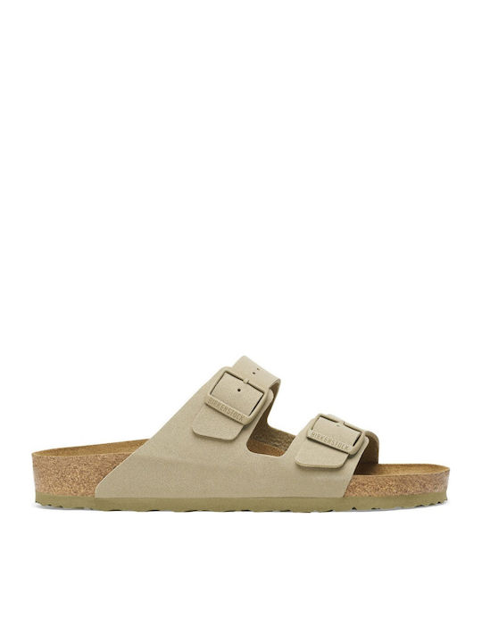 Birkenstock Arizona Men's Sandals Beige Narrow Fit