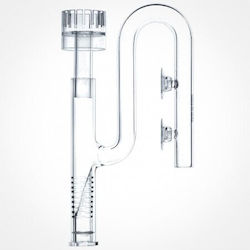 Blau Glass Overflow Inflow 13mm Blau Glass Overflow Inflow 13mm