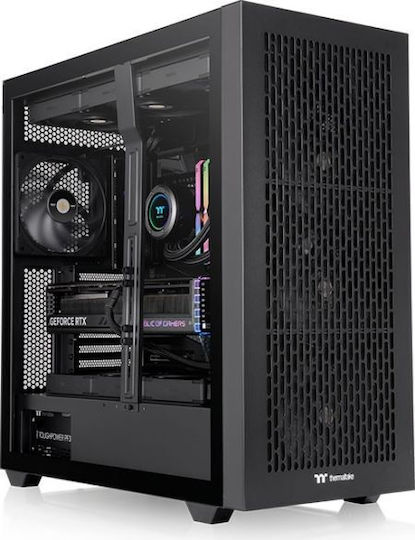 Thermaltake AX500 Gaming Full Tower Carcasă PC cu Deschidere Laterală Neagră