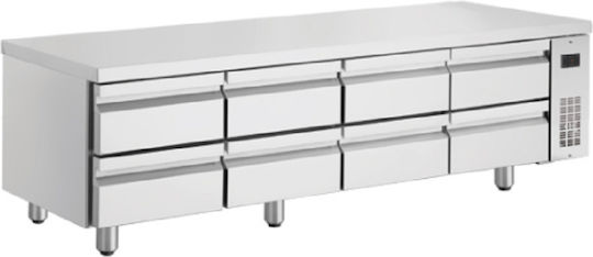 Inomak Workbench Fridge Without Motor H64.3xW199.5xD70cm