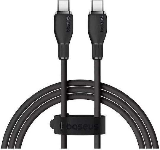 Baseus USB-C zu Lightning Kabel 100W Schwarz 1.2m (P10355702221-00)