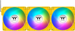 Thermaltake CT120 EX Case Fan 3τμχ Bumblebee Thermaltake CT120 EX Case Fan 3τμχ Bumblebee