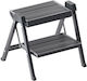 Step Stool Built-In Base Hailo Stepfix Anthracite 234-50504310ha 234-50504319ha