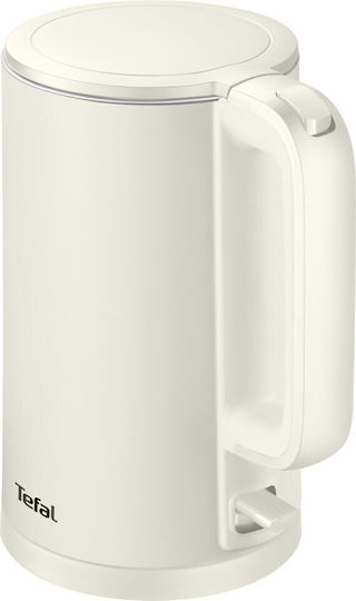 Tefal Thermo Protect Βραστήρας 1.5lt 1500W Λευκός