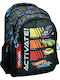 Gim Race School Backpack Elementary With Water Bottle Holder 27 Litre