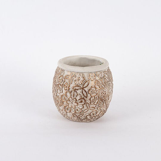 Planter Brown 14.5x14.5x14cm.