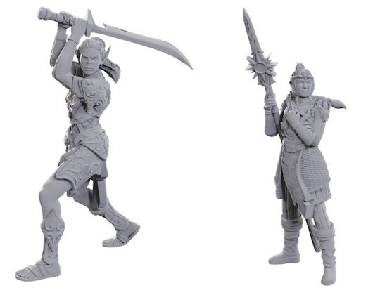 D&d Nolzur's Mini Se Bg3 Lae'zel & Shadowheart