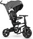 Q Play Rito Eva Star S380-11 Kids Tricycles with Parental Handle for 3+ Years Black