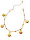 Charmy Gold Plated Steel Anklet