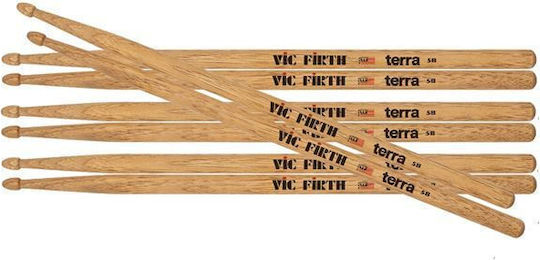 Vic Firth Μπαγκέτες Ντραμς σε Πορτοκαλί Χρώμα
