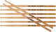 Vic Firth Hickory Μπαγκέτες Ντραμς Extreme σε Πορτοκαλί Χρώμα