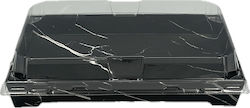 Sushi Geschirr Premium Schwarz Deckel Nr.16 20x...