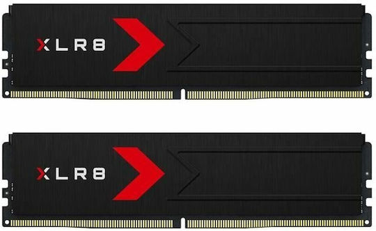 PNY XLR8 32GB DDR5 RAM cu 2 module (2x16GB) și Viteză 6400 pentru