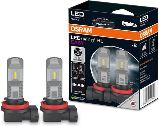 Osram Car Lamp Hl Easy H8 / H11 / H16 LED 6000K Cold White 12V