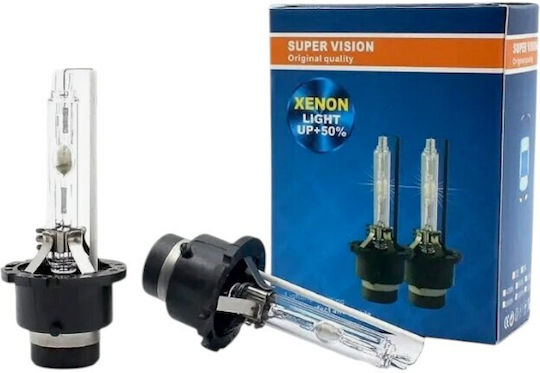 Λάμπα Αυτοκινήτου D2S Xenon 6000K Ψυχρό Λευκό 12V 35W