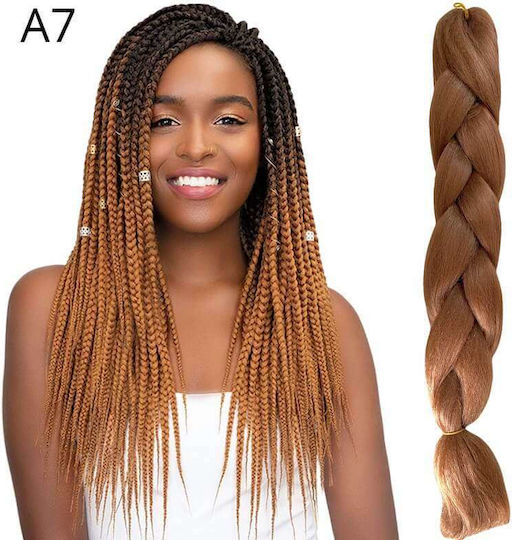 Knstliche Haarverlngerungen Flechtzpfe Rasta 60cm Kastanien | Skroutz  Germany