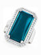 ANO by ARTE Ring with Zircon made of Silver
