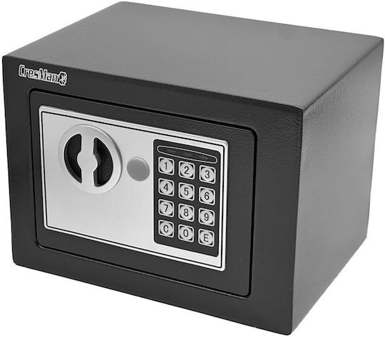 Cresman Tresor mit digitalem Schloss Abmessungen H17xB23xH17cm mit Gewicht 2.8kg 12966