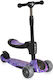 Byox Kids Scooter Foldable 3-Wheel with Seat Purple