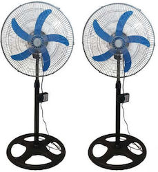 Box Fan 45.72cm Blue