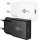 Goobay Φορτιστής Χωρίς Καλώδιο GaN με Θύρα USB-C 25W Power Delivery Μαύρος (75731)