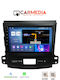 Carmedia Автомобилна Аудио Система (Блутут/USB/WiFi/GPS/Apple-Carplay/Android-Auto) с Тъчскрийн 9"