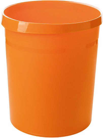 Han Kunststoff Badezimmer Mülleimer 18Es Orange