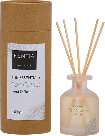 Sense 25 Soft Cotton Diffuser Raumdüfte Stäbchen Duft Cotton Kenta Glas 100ml
