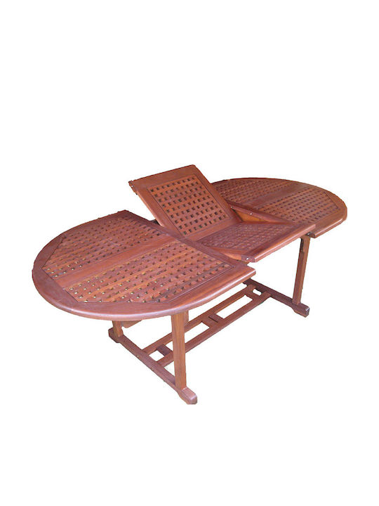 Tisch Ausziehbar Yellow Balau 150x100x72cm