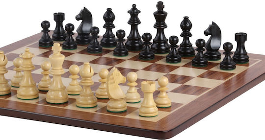 Timeless Chess Set Chessboard 50 Mm Square Pieces King 90 Mm