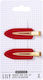 Sister Young Lily Makeup Hair Clips Set Red 2 Pieces