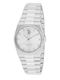 U.S. Polo Assn. Women's Watch Battery with Silver Stainless Steel Bracelet