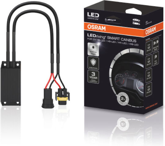 Osram CAN bus Анулиране на грешки на автомобила за лампа H8 / H9 / H11 / H16 12V 2бр
