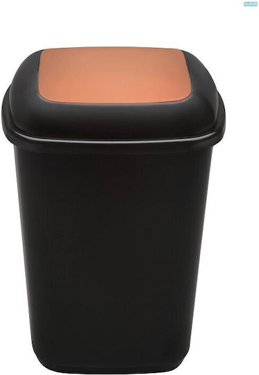 Plafor Coș de Reciclare Plastic Negru 28lt 1buc