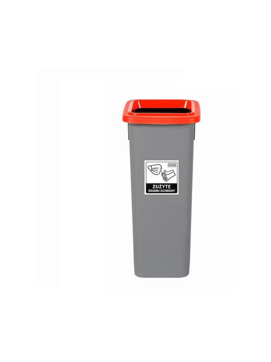 Plafor Abfalleimer Recycling Kunststoff Gray 20Es 1Stück