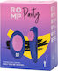 Romp Party Vibrator für Paare mit Fernbedienung 8.7cm Blau