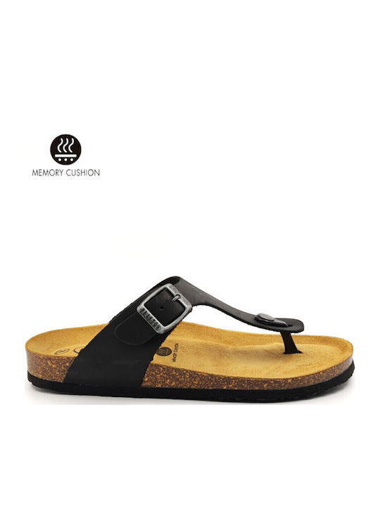 Plakton Apure Flache Sandalen für Damen Negro