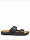 Flache Sandalen für Damen in Schwarz Farbe