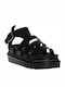 Γυναικεία Σανδάλια Flatforms Μαύρα