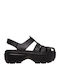 Stomp Women's Flat Sandals in Black Color