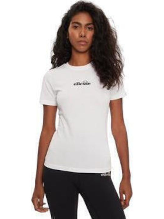 Ellesse Beckana Γυναικείο T-shirt White/black