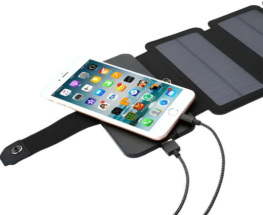 Klappbares Solarbatterieladegerät 10W mit USB-Ausgang für Tragbare Geräte
