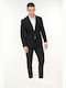 Men's Groom's Suit Black