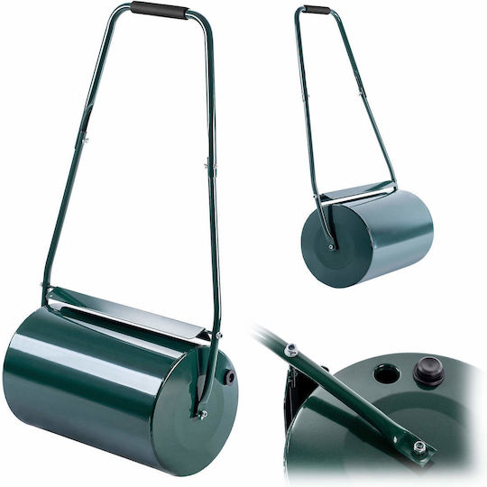 Kadax Garden Lawn Roller 50 Cm 40 L Metal Green