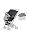 Loomy Mosquito Net for Stroller Tulle LM-20210 with Elastic Black