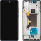 Motorola Οθόνη Service Pack με Μηχανισμό Αφής για Motorola Edge 60 Fusion (Μαύρο)