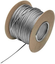 Kabel Kompatibel Rize Zip-clip Clips Tragfähigkeit 15kg Länge 10 m Silber Farbe