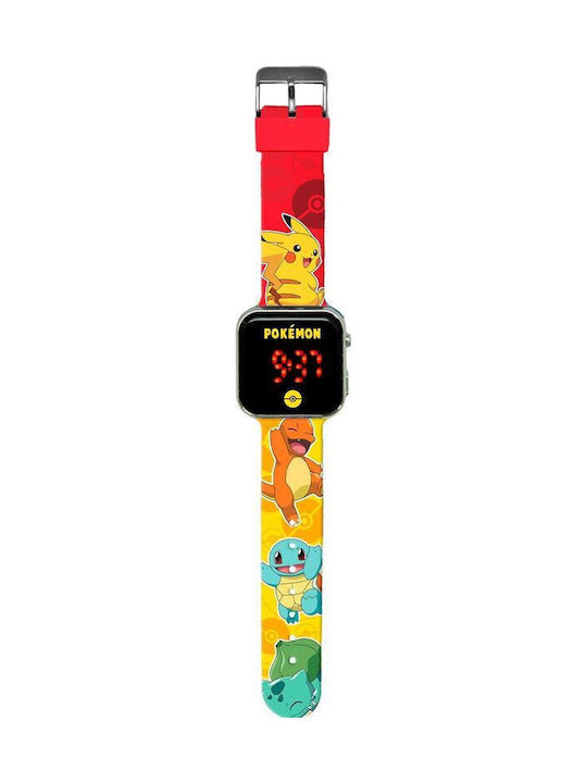 Kids Licensing Ceas digital pentru copii cu curea din cauciuc/plastic Multicolor