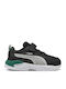 X-ray 3 Lt Ac Kids Sports Shoes Running with Hoop & Loop Closure Black